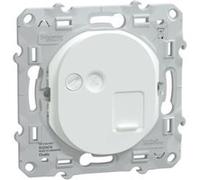 Mécanisme prise RJ45 OVALIS catégorie 6 STP grade 3 blanc - SCHNEIDER ELECTRIC - S320476 Blanc G