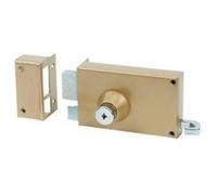 Mécanisme REMPART horizontal tirage coloris OR gauche - BRICARD - 38012 Noir G