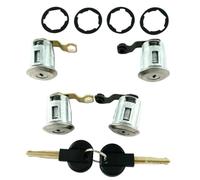 mécanisme serrure voiture Pour Citroen Pour Xsara 1997-2005 | Barillet Serrure de porte Cylinders Kit Two Cles