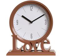 Mécanisme Silencieux Tic-Tac Décoration Intérieure Mécanisme(brownish red) | Mouvement quartz silencieux, pour bruit de tic-tac, pour idéal pour chambre salon, design européen classique