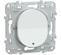Mécanisme va et vient OVALIS lumineux ou voyant 10 AX blanc - SCHNEIDER ELECTRIC - S320263 Blanc G