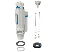 Mécanisme WC Geberit type 290 remplacement ALLIA, SELLES ROYAN CLICO, Prima 6, bouton 50 mm chromé
