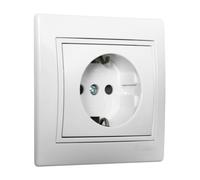 Mécanismes électriques - Série Europe - ERP60U BASE SCHUKO 2P+T BLANC SERIE EUROPE