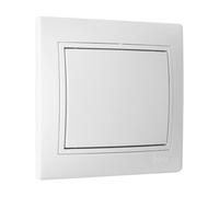 Mécanismes électriques - Série Europe - ERP75U Couvercle aveugle blanc Série Europe