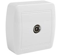 Mécanismes électriques - Série murale de surface - MUR94U Prise TV SURFACE SÉRIE MURAL