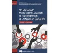 Mecanismes pour assurer la validite de l'interpretation t1 Collectif (Auteur)