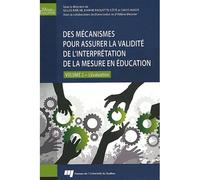 Mecanismes pour assurer la validite de l'interpretation t2 Tome 2 - Collectif - Presses Universite Du Quebec - broché - Livre