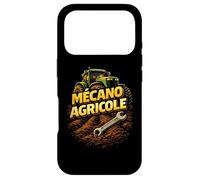 Mécano Agricole - Mécanicien Tracteur Matériel Rural Coque pour iPhone 17 Pro
