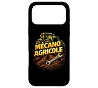 Mécano Agricole - Mécanicien Tracteur Matériel Rural Coque pour iPhone 17 Pro Max