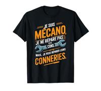 Mécano Garage Humour Cadeau Homme Drôle Mécanicien Homme T-Shirt
