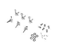 Mécanos de réglage de cordes verrouillables pour guitare électrique 6R en métal GC401P, 4 cm