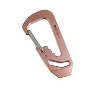 MecArmy EH3 EDC Mousqueton porte-clés avec tige de biche / clé Allen / décapsuleur (cuivre)