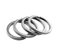 MecArmy Lot de 4 porte-clés CH4 en titane pour une utilisation avec mousqueton/couteau/lumière/clés et autres engrenages EDC