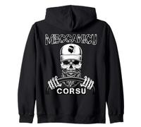 meccanicu corsu Idée Cadeau Mécanicien Corse Motif Au Dos Sweat à Capuche