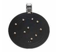 MECCANIXITY Lot de 10 bobines LED à induction sans fil longue distance 5 V 70 mm, module de charge sans fil léger, avec circuit imprimé inductif de 78 mm de diamètre, 10 pièces de 3 x 2,8 x 3,2 mm