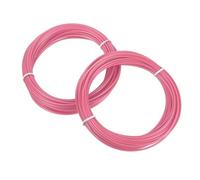 MECCANIXITY Lot de 2 filaments pour stylo 3D, 1,75 mm de diamètre, 10 m de chaque longueur, recharges de filament PLA pour stylo d'impression 3D de 1,75 mm, rose