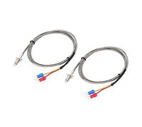 MECCANIXITY Lot de 2 sondes de température thermocouple M6 type J de 0 à 750 °C