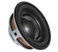 MECCANIXITY Lot de 4 petits haut-parleurs 3 W 4 Ohm avec coque en métal et micro aimant interne pour mini haut-parleurs, DVD, EVD, multimédia, machine de publicité portable, 36 x 18 mm, noir