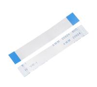 MECCANIXITY Lot de 5 câbles plats flexibles, 14 broches, pas de 0,5 mm, 50 mm FPC FFC, câble ruban flexible pour TV LCD, lecteur DVD, ordinateur portable (type A)