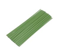 MECCANIXITY Lot de 50 recharges pour stylo 3D, filament à basse température d'impression 2,5 mm x 15 cm, compatible uniquement avec stylo 3D, vert foncé