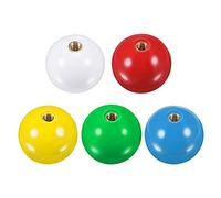 MECCANIXITY Poignée de joystick tête sphérique M6 rouge/vert/blanc/jaune/bleu facile à installer pour partie de jeu d'arcade