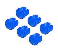 MECCANIXITY Starts Lot de 8 boutons d'arcade en ABS pour machine de combat et console de jeu DC 12 V Bleu