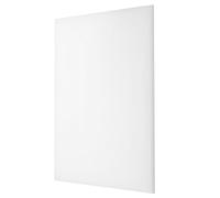 MECCANIXITY UHMW Feuille de polyéthylène à poids moléculaire ultra élevé, 0,6 cm d'épaisseur, panneau en plastique HDPE rigide pour loisirs créatifs, 25,4 x 25,4 cm, blanc
