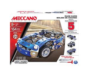 MECCANO - 6028434 - Course Automobile - 5 Modèles