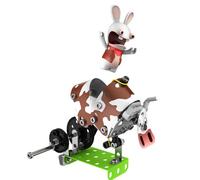 Meccano - 893250 - Jeu de Construction - Lapins crétins - La Rodéo Machine