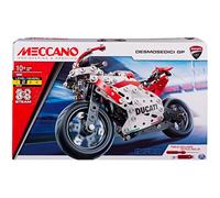 MECCANO - DUCATI MOTO GP - Superbe Réplique Moto Ducati GP - Coffret Inventions Avec 350 Pièces Et 2 outils - Jeu de Construction - 6044539 - Jouet Enfant 10 Ans et +