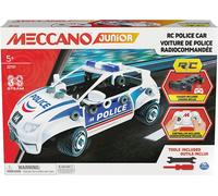 Meccano Junior - Télécommande Voiture De Police Kit Métallique 6064177 MECCANO