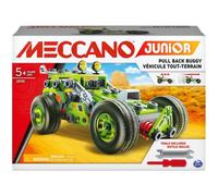 Meccano - Ma Voiture À Retro Friction Junior - 3 Modèles De Véhicules Retrofriction À Construire - Voiture Jeu De Construction Avec 2 Outils - Cadeau Enfant - Jouet Enfant 5 Ans et +