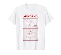 Meccano Maquette Chariots élévateurs Diagramme Rétro T-Shirt