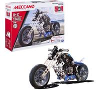 Meccano Moto 5 en 1 - Coffret de Construction 5 Modèles - 174 pièces, 2 outils, notice - Kit Activité assemblage moto - Jouet Enfant