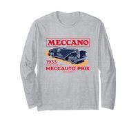 Meccano Paris 1933 Voiture de Course rétro Manche Longue
