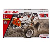 Meccano - SUPER TRUCK 15 MODÈLES - Véhicule Avec Direction et Suspensions Fonctionnelles - Jeu de Construction - 6052632 - Jouet Enfant 10 Ans et +