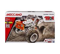 MECCANO - Super Truck 15 MODÈLES - Véhicule avec Direction et Suspensions Fonctionnelles - Jeu de Construction - 6052632 - Jouet Enfant 10 Ans et +