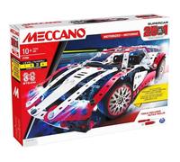 Jeu de construction Meccano Supercar 25 modèles motorisés Multicolore