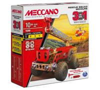 Meccano Vehicules De Secours - 3 Modeles Meccano