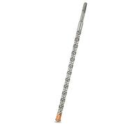 Meccion Foret SDS Plus 16mm x 350mm, Idéal pour Percer Dans le Béton, Brique, Pierre, Maçonnerie - 4 pointes en carbure, Accessoire Marteau Burineur