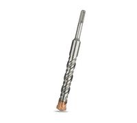 Meccion Foret SDS Plus 20mm x 200mm, Idéal pour Percer Dans le Béton, Brique, Pierre, Maçonnerie - 4 pointes en carbure, Accessoire Marteau Burineur