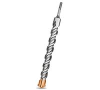 Meccion Foret SDS Plus 32mm x 350mm, Idéal pour Percer Dans le Béton, Brique, Pierre, Maçonnerie - 4 pointes en carbure, Accessoire Marteau Burineur
