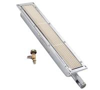 MECCTP Brûleur latéral infrarouge - Brûleur latéral infrarouge - Barbecue à gaz - Élément chauffant - Chauffage en céramique - Pour cuisiner, griller, rôtir le camping - 57 x 9,5 cm