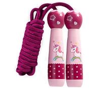 Mecctuck Corde à sauter pour enfants, Corde à sauter 2,6M, Saut à la corde, Corde à sauter pour garçons et filles, Corde à sauter réglable, Saut à la corde pour garçons et filles, Entraînement fitness
