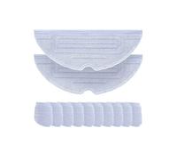 Huusuei Pack of 12 Wipes for S7 S7+ S7 MaxV S7 MaxV Plus S7 MaxV Ultra Max+ Series Robot Vacuum Cleaner Parts