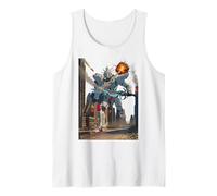 Mecha - Robot géant - Machine de Combat - Champion Classique de Super-héros Débardeur