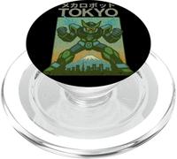Mecha Robot Powering Up Boys Poster Japonais Vintage Tokyo PopSockets PopGrip pour MagSafe