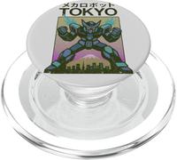 Mecha Robot Powering Up Boys Poster Japonais Vintage Tokyo PopSockets PopGrip pour MagSafe