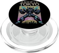 Mecha Robot Powering Up Boys Poster Japonais Vintage Tokyo PopSockets PopGrip pour MagSafe