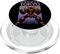 Mecha Robot Powering Up Boys Poster Japonais Vintage Tokyo PopSockets PopGrip pour MagSafe